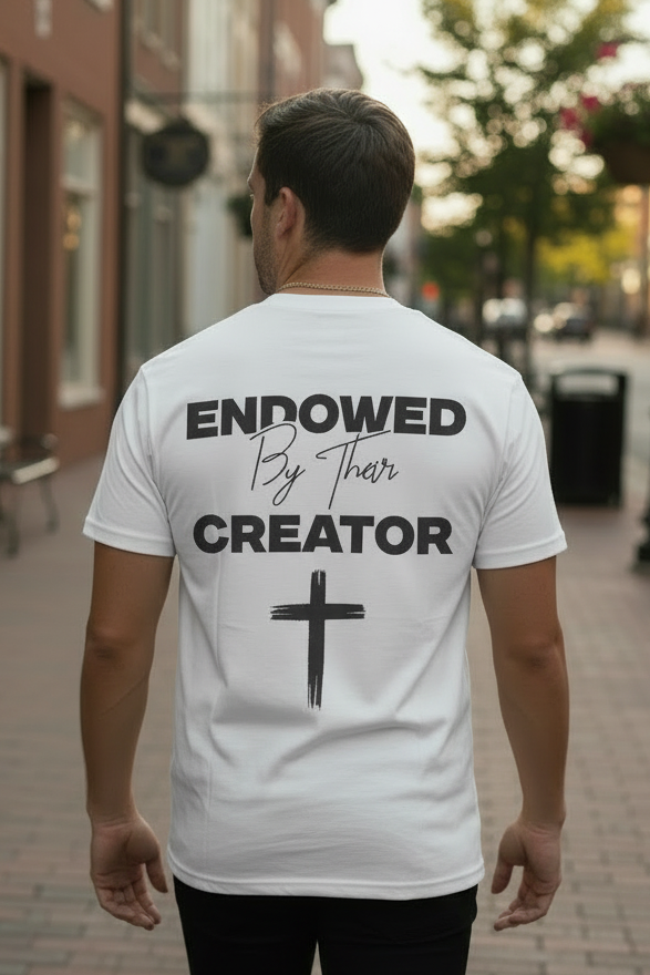 Endowed By Their Creator — Slim Fit Lifestyle Shot