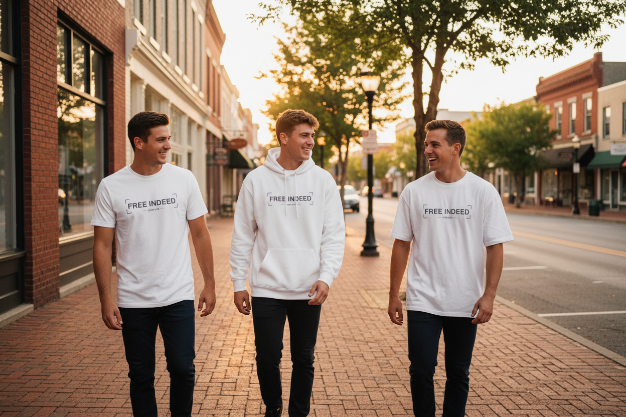 Free Indeed — Group Lifestyle Banner